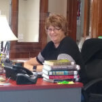 General N.B. Baker Library Director Nancy Hill.