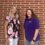 Outgoing postmaster, Sheila Pottebaum (left) handing over the reins to new postmaster Belinda Eppling (right). Sheila Pottebaum retired on July 29 with 29 years of service with the Post Office.