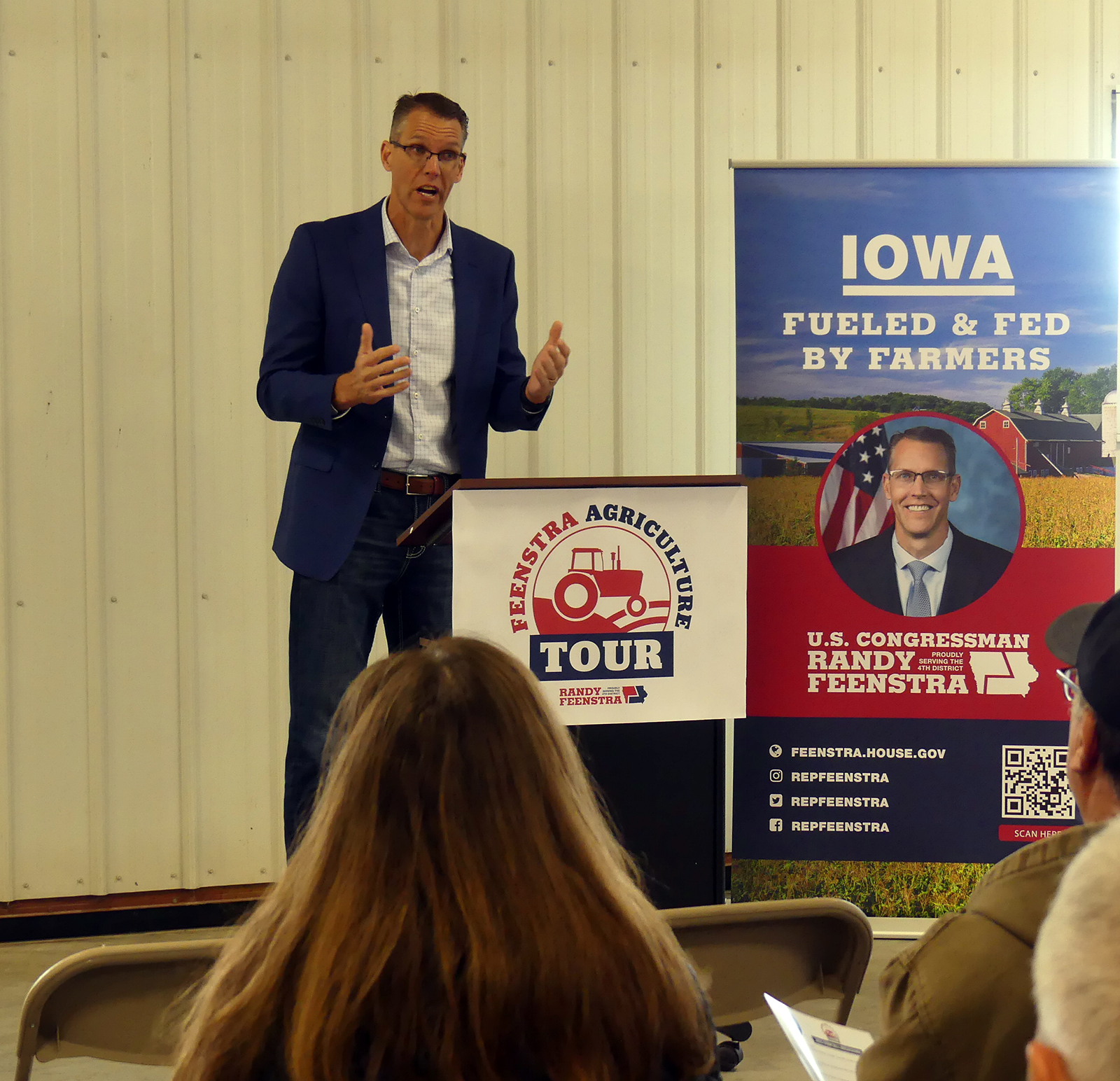 Feenstra hosts Farm Bill town hall in Sanborn