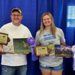 Eric Kumm, South O'Brien FFA Advisor and Sam Wilbur