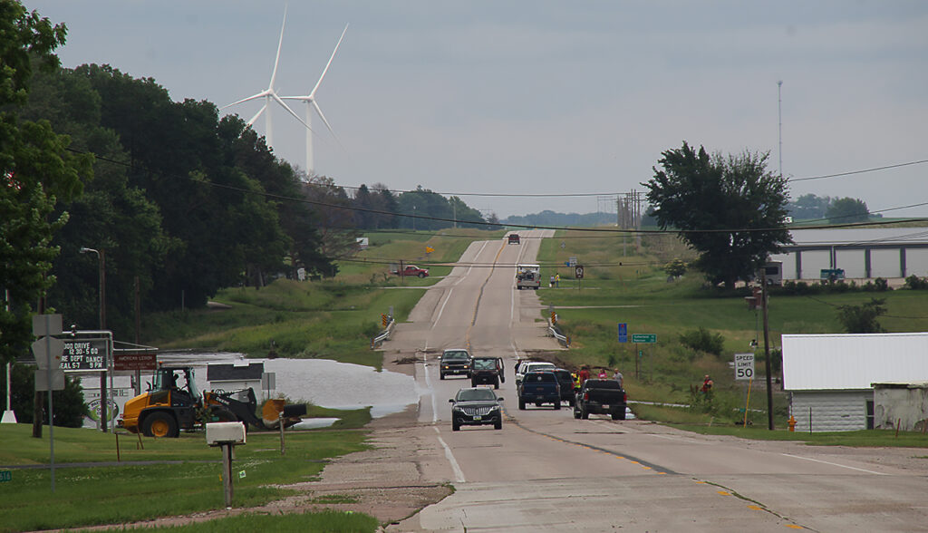 Mill Creek Flooding Halts Traffic